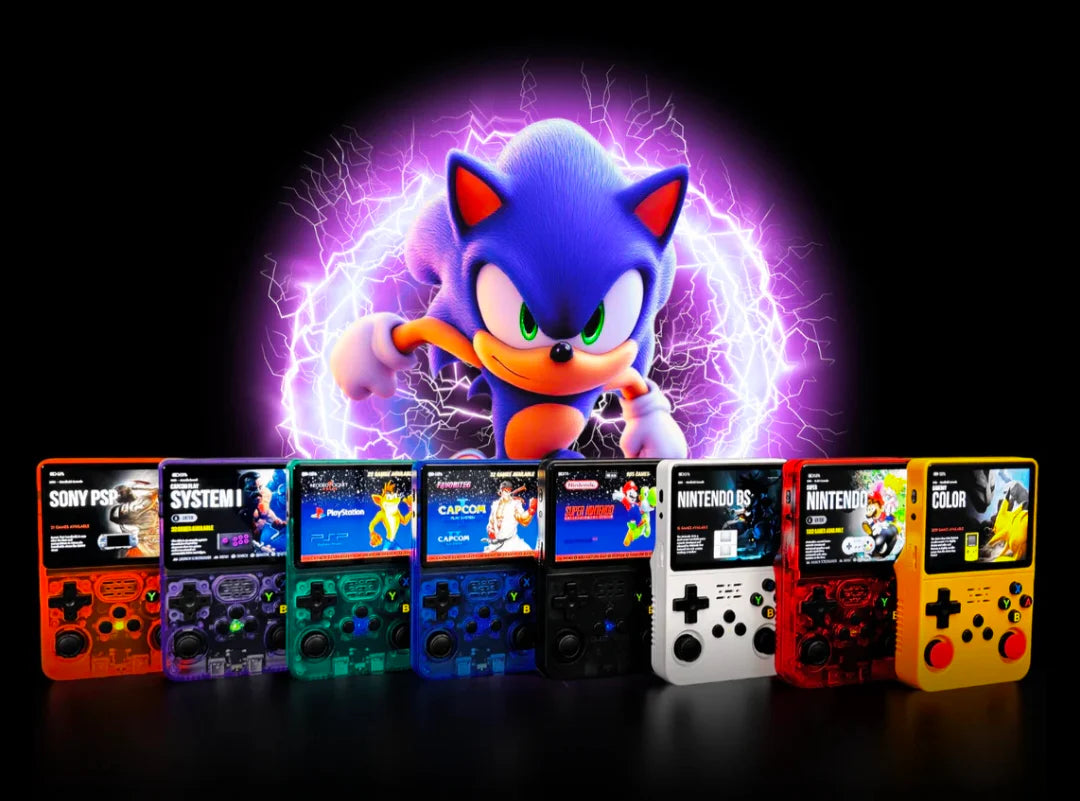 RetroWave retro handheld consoles